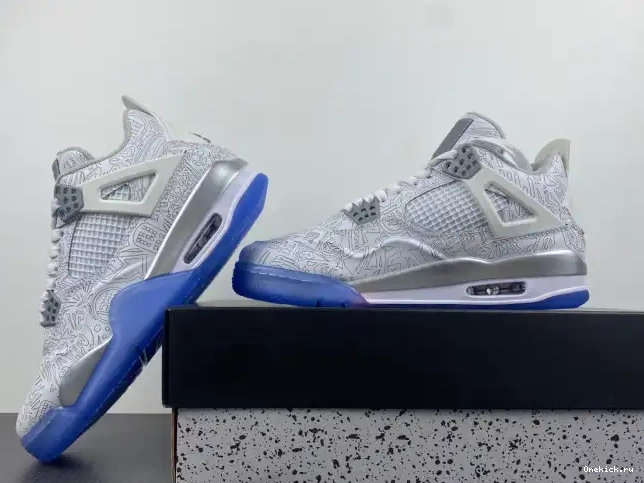 One Kick Jordan Laser 4 Anniversary Retro 30th 705333-105 0609